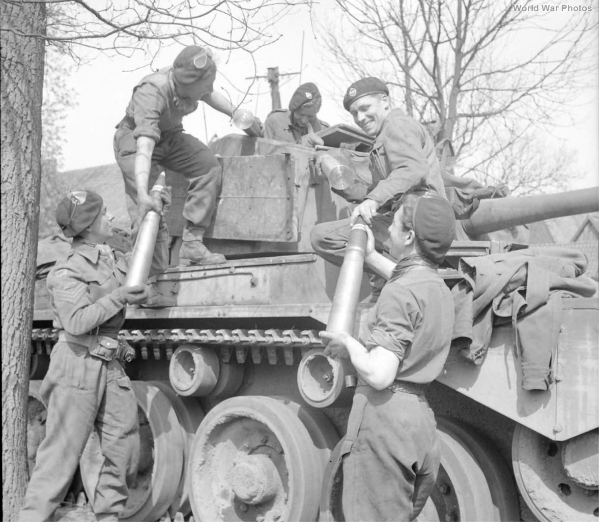 Comet of the 11th Armoured Division 13 April 1945