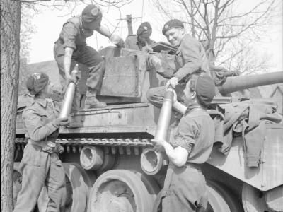 Comet of the 11th Armoured Division 13 April 1945
