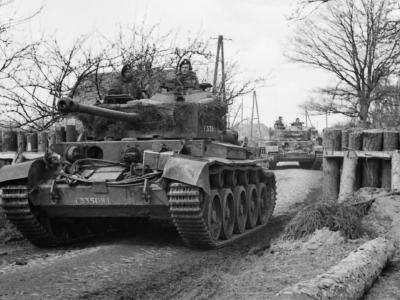 Comet of 23rd Hussars Petershagen 7 April 1945