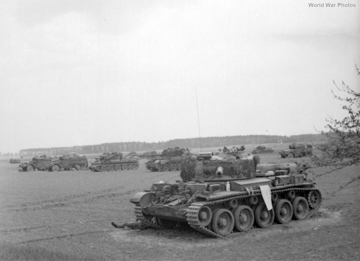 Comet tank 23rd Hussars 16 April 45