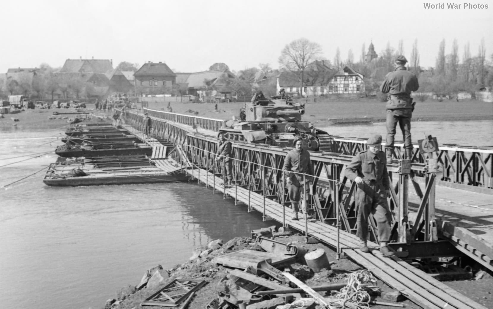 Comet of 2nd Fife and Forfar Yeomanry Petershagen 7 April 1945 5
