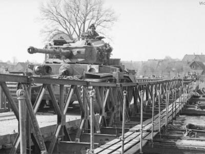 Comet of 2nd Fife and Forfar Yeomanry Petershagen 7 April 1945 6
