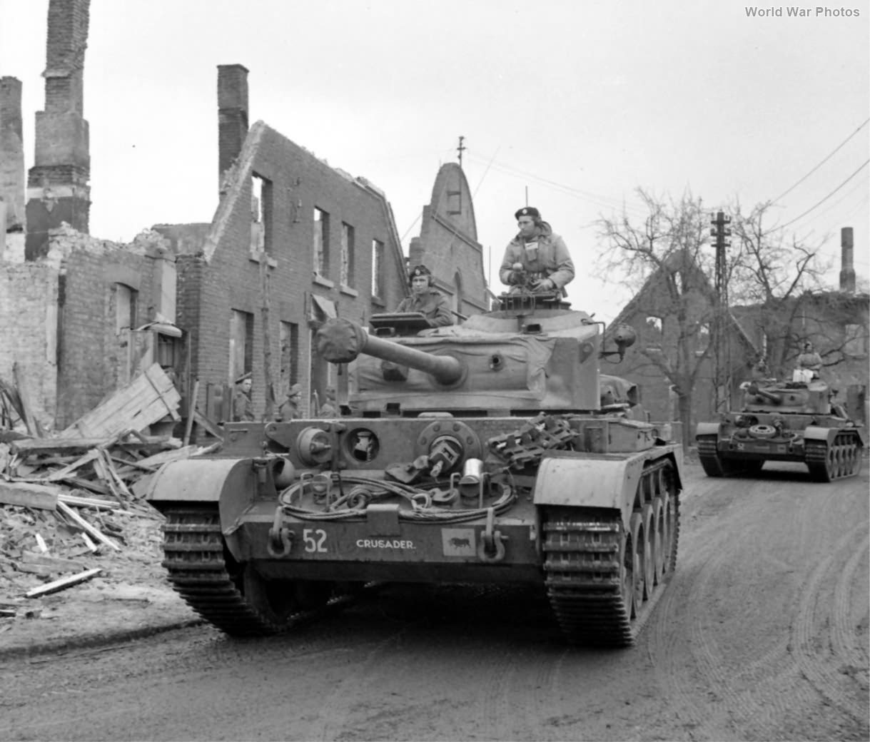 Comets of 11th Armoured Division 30 March 1945
