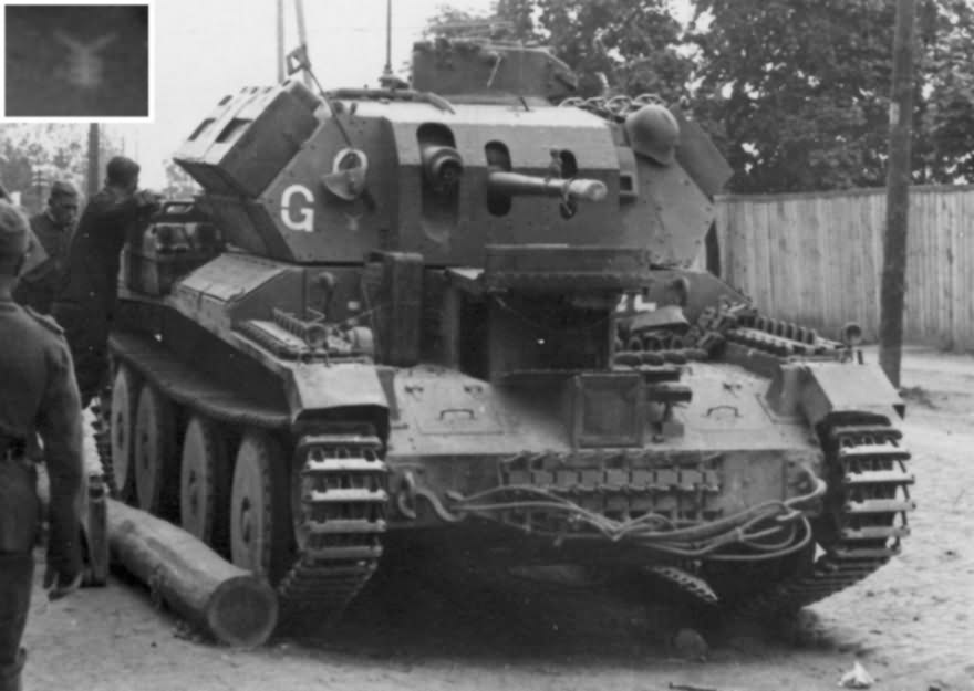 German tank A13 Mk II (Cruiser Tank Mk IV) 11