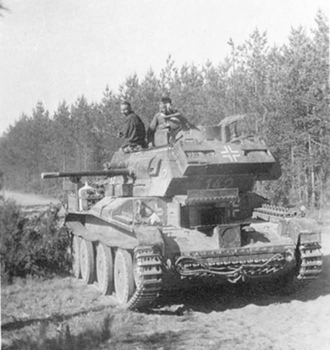 A13 Mk II #142 – tank in german service