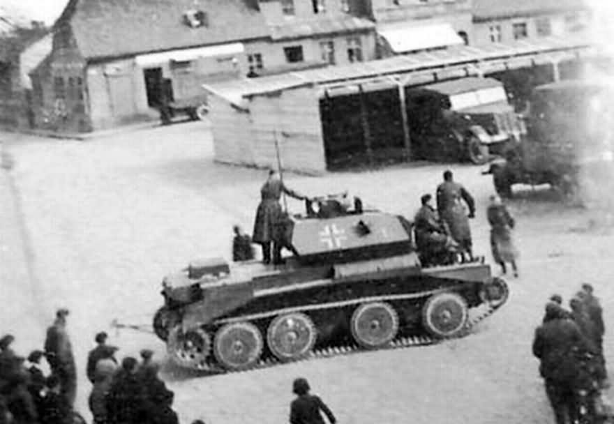 A13 cruiser tank Mk IV in German service
