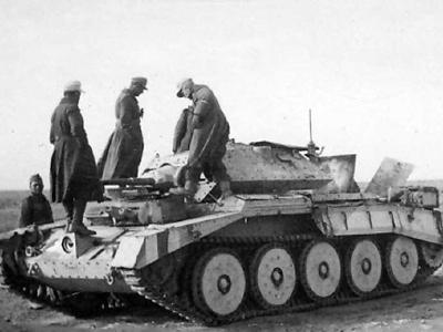 Captured Crusader I North Africa