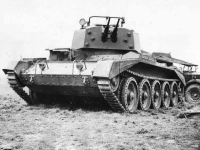 Crusader III AA Tank Armed with Twin 20 mm Oerlikon Guns