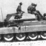 Crusader tank in german service
