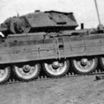 Crusader II tank in german service photo