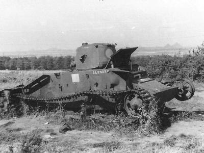 Destroyed Matilda I named Glenorg