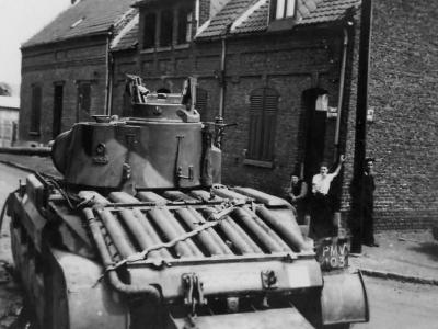 Abandoned Matilda in France 1940
