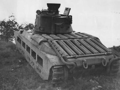 British Infantry Tank Mk II A12 Matilda II during demonstration 1941