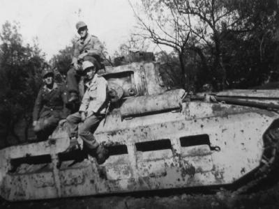 British infantry tank Matilda II 4