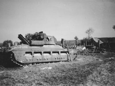 Soviet Matilda II tank Lend Lease code T35270
