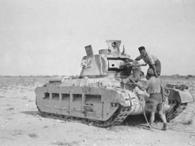 Infanterie Panzerkampfwagen Mk.II 748(e) Matilda II of the Afrika Korps 4