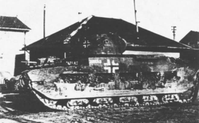 Matilda tank with german balkenkreuz