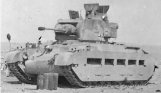 Infanterie Panzerkampfwagen Mk.II 748(e) Matilda II tank of the Afrika Korps 19