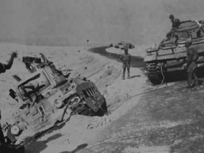 Matilda II tank in german service North Africa