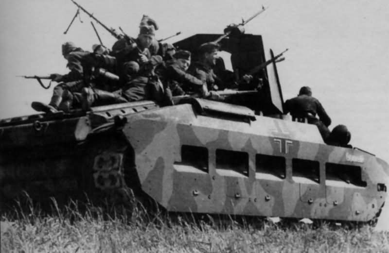 German Matilda A12 Mk II tank 3