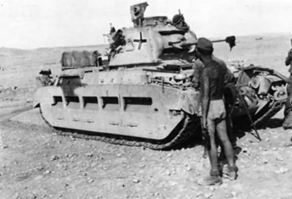 Infanterie Panzerkampfwagen Mk.II 748(e) Matilda II of the Afrika Korps 2