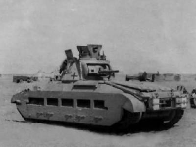 German Matilda A12 Mk II tank 5