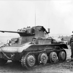 Light tank Mk VII Tetrarch Mk I with Little John adaptor