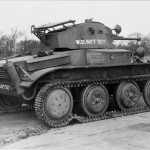 Light tank Mk VII Tetrarch T9277 rear