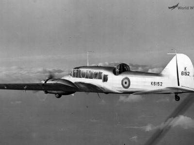 Anson Mk I K6152 1st Production Aircraft
