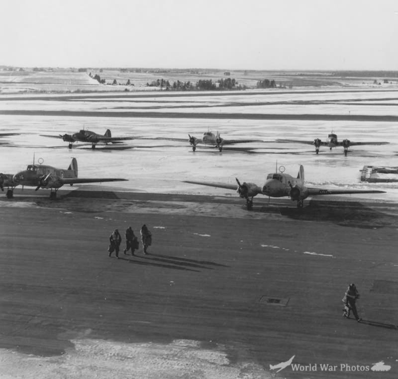 Anson No 1 General Reconnaissance School Summerside Prince Edward Island