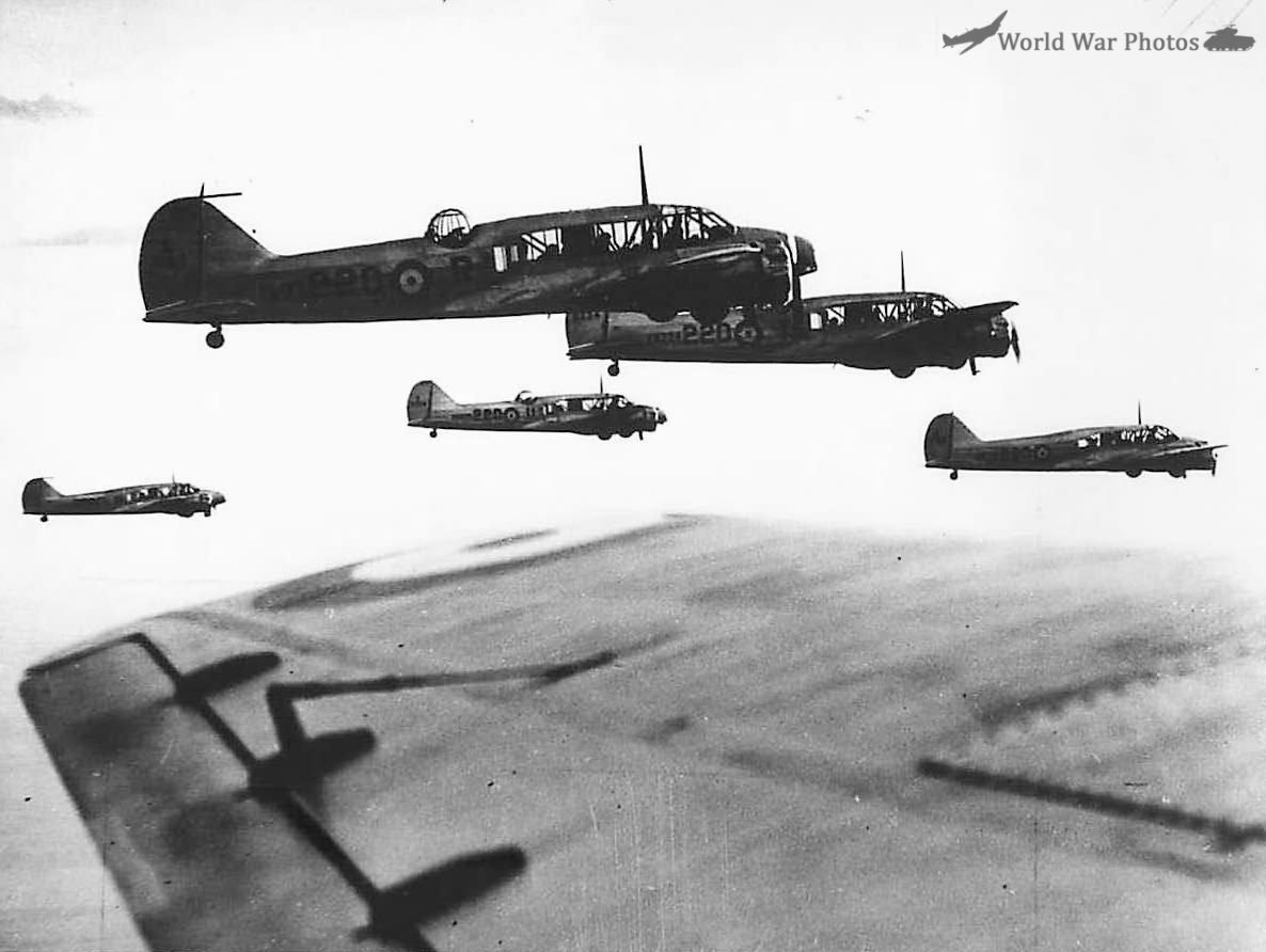 Avro Anson Mk Is of No 220 Squadron RAF Coastal Command 1939
