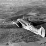 Anson I N5331 in Flight 6 OAFU 1940