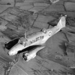 Anson I N5331 in Flight 6 OAFU 1940