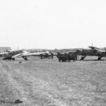 Avro Ansons Being Refulled Kidlington N5285 6 SFTS 1940