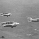 Avro Ansons K6156 K6157 and K615
