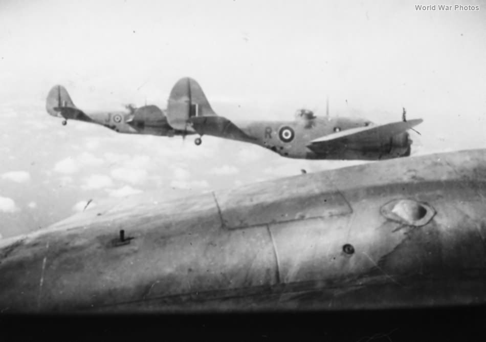 Baltimores from 55 Squadron RAF over El Alamein 1942