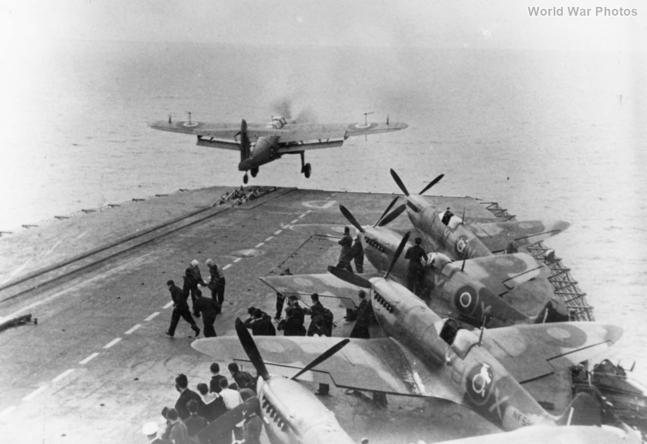Barracuda Take-Off from HMS Furious
