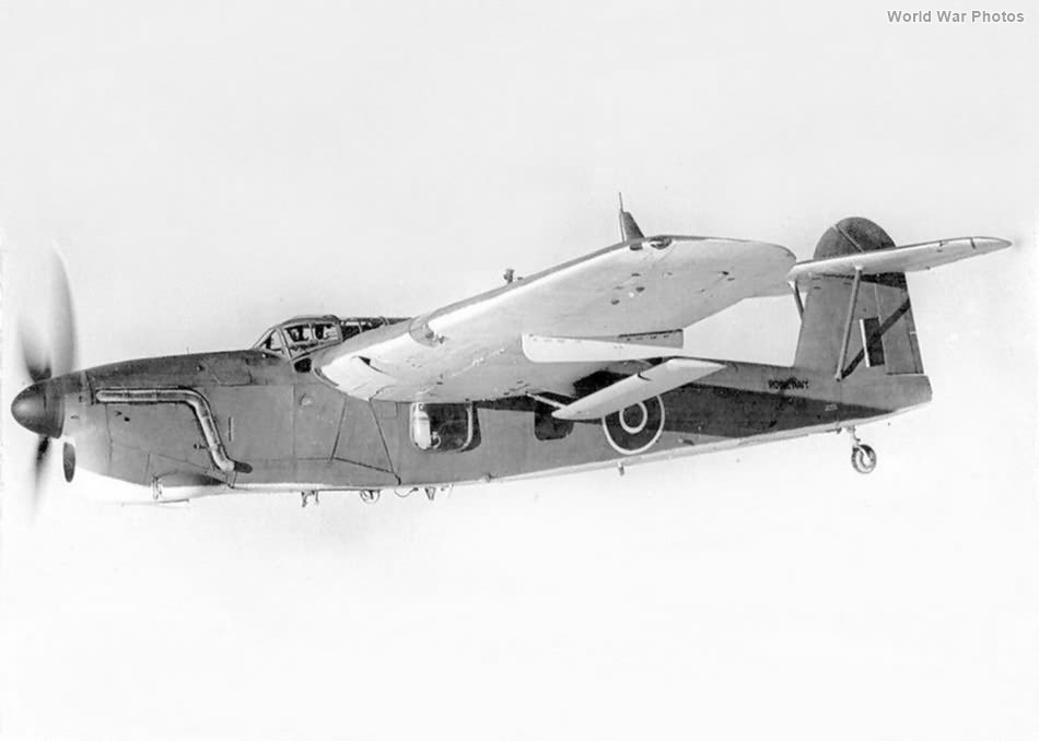 Fairey Barracuda in flight