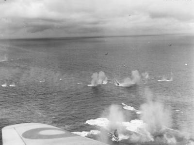 Beaufighter Convoy attack
