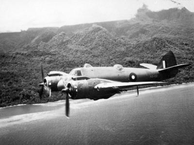 Beaufighter 21 A8-118 22 Sqn 1945