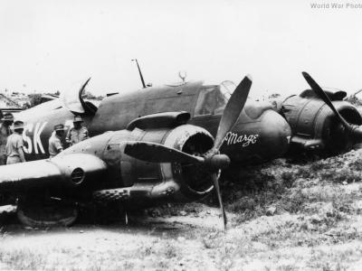 Beaufighter A8-124 93 Sqn crashed Labuan 30Aug1945