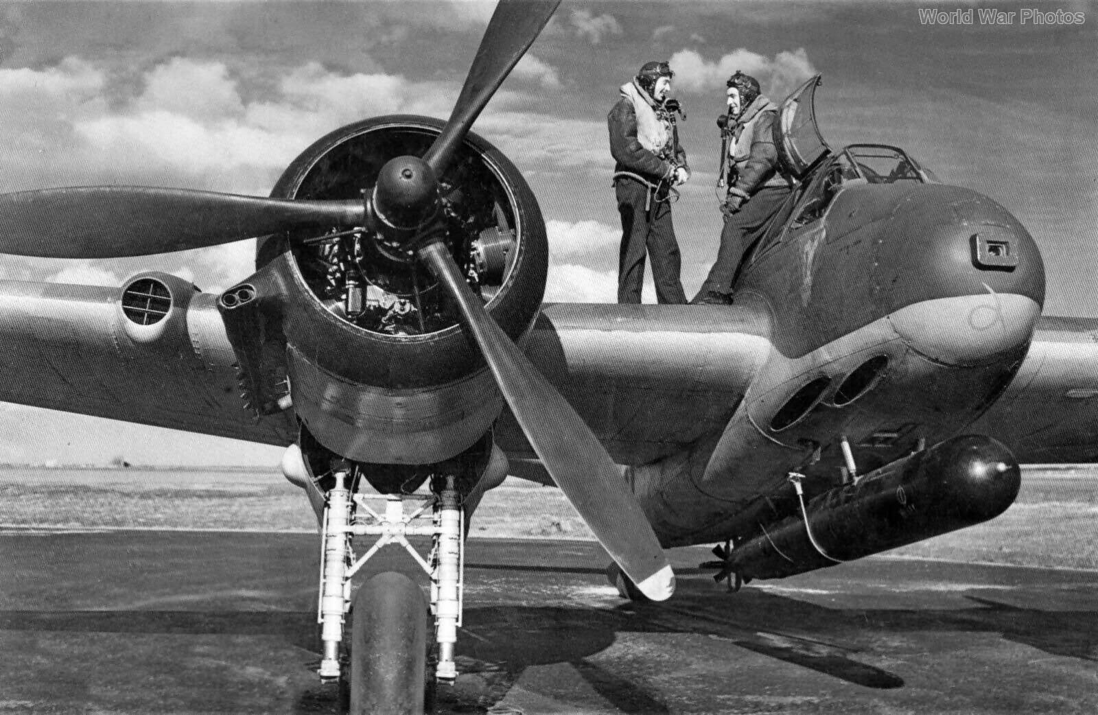 Beaufighter with torpedo