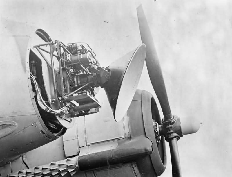 Air Interception radar AI Mk VIIIA Beaufighter Mk VIF night fighter
