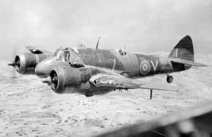 Beaufighter Mk IC over Malta