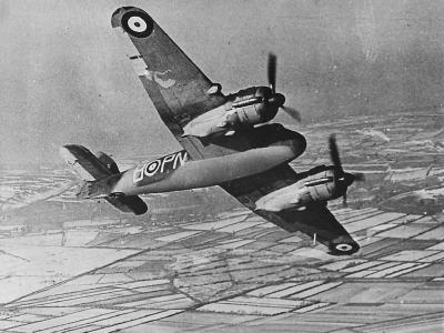 Bristol Beaufighter Mk IF PN-B R2158 of No. 252 Squadron