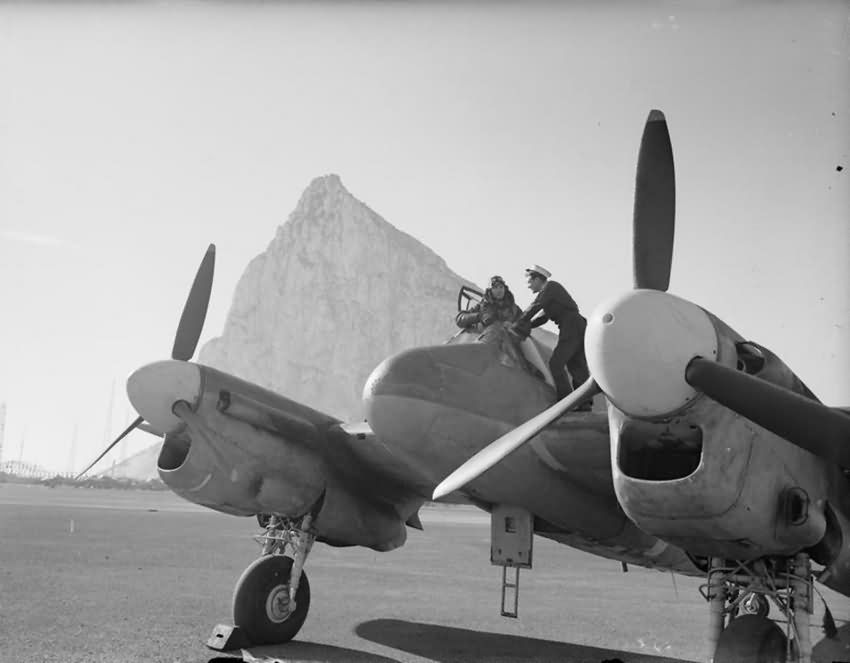 Beaufighter Mk II Gibraltar 1944