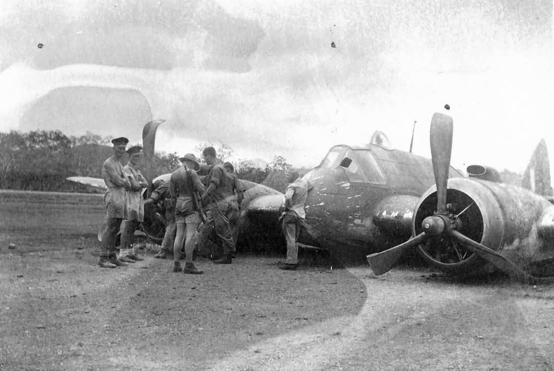 Crashed Bristol Beaufighter of RAAF New Guinea