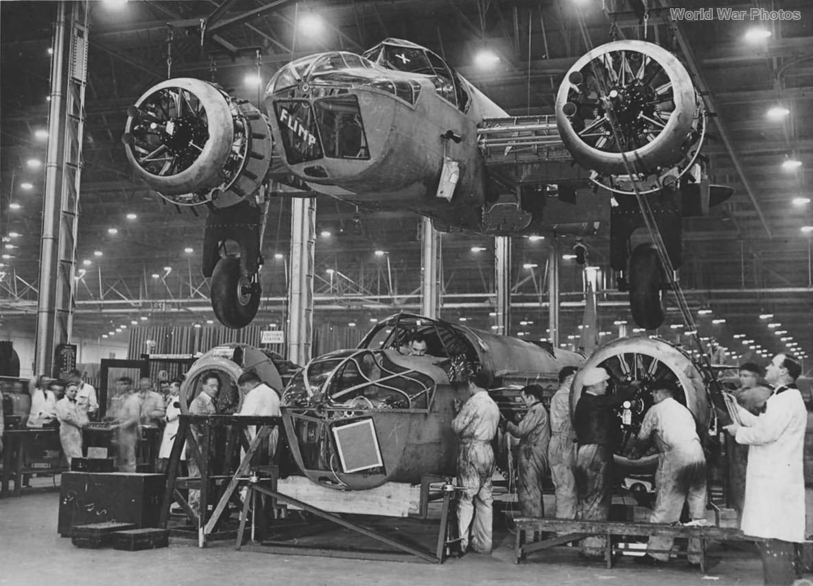 Blenheim factory 1942