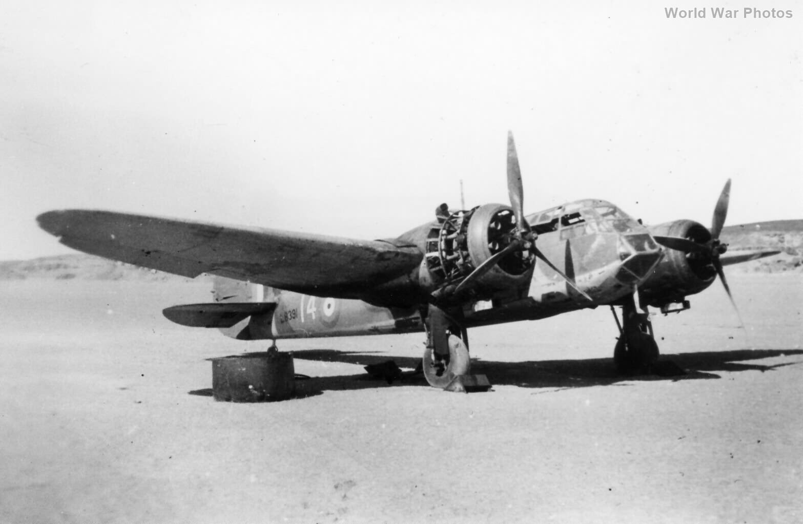 Blenheim I L8391 Ismailia OTU