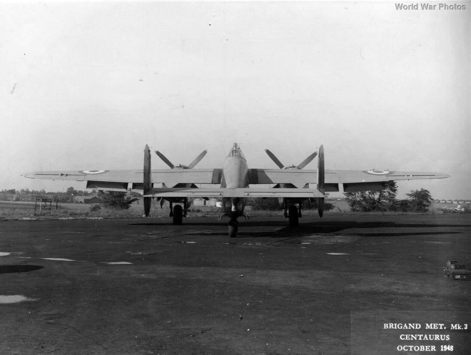 Bristol Brigand Met Mk 3, October 1948